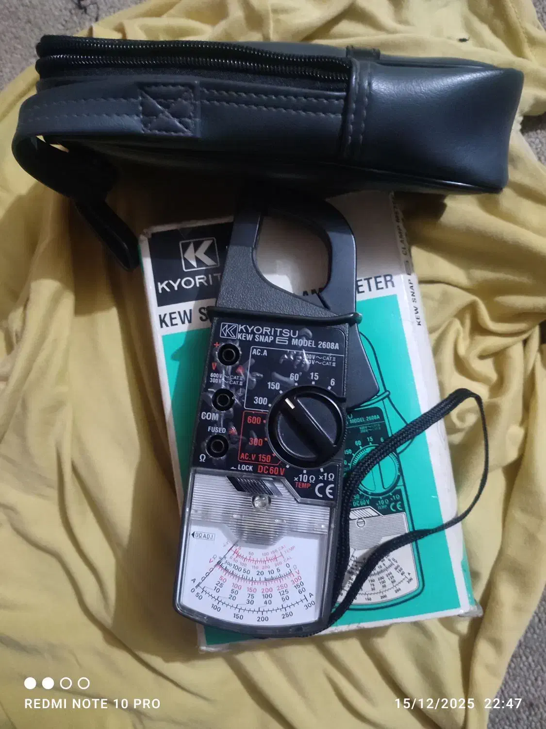 کلمپ آمپرمتر آنالوگ کیوریتسو مدل 2608A|ابزارآلات|باوی, |دیوار