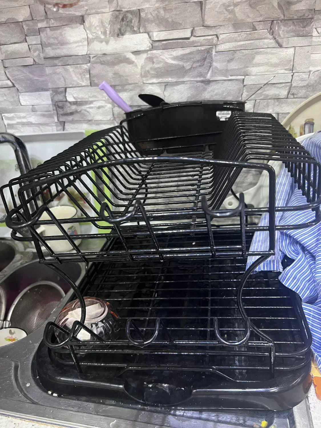 آبگیر آشپزخانه|آبچکان و نظمدهنده ظروف|رشت, رشتیان|دیوار