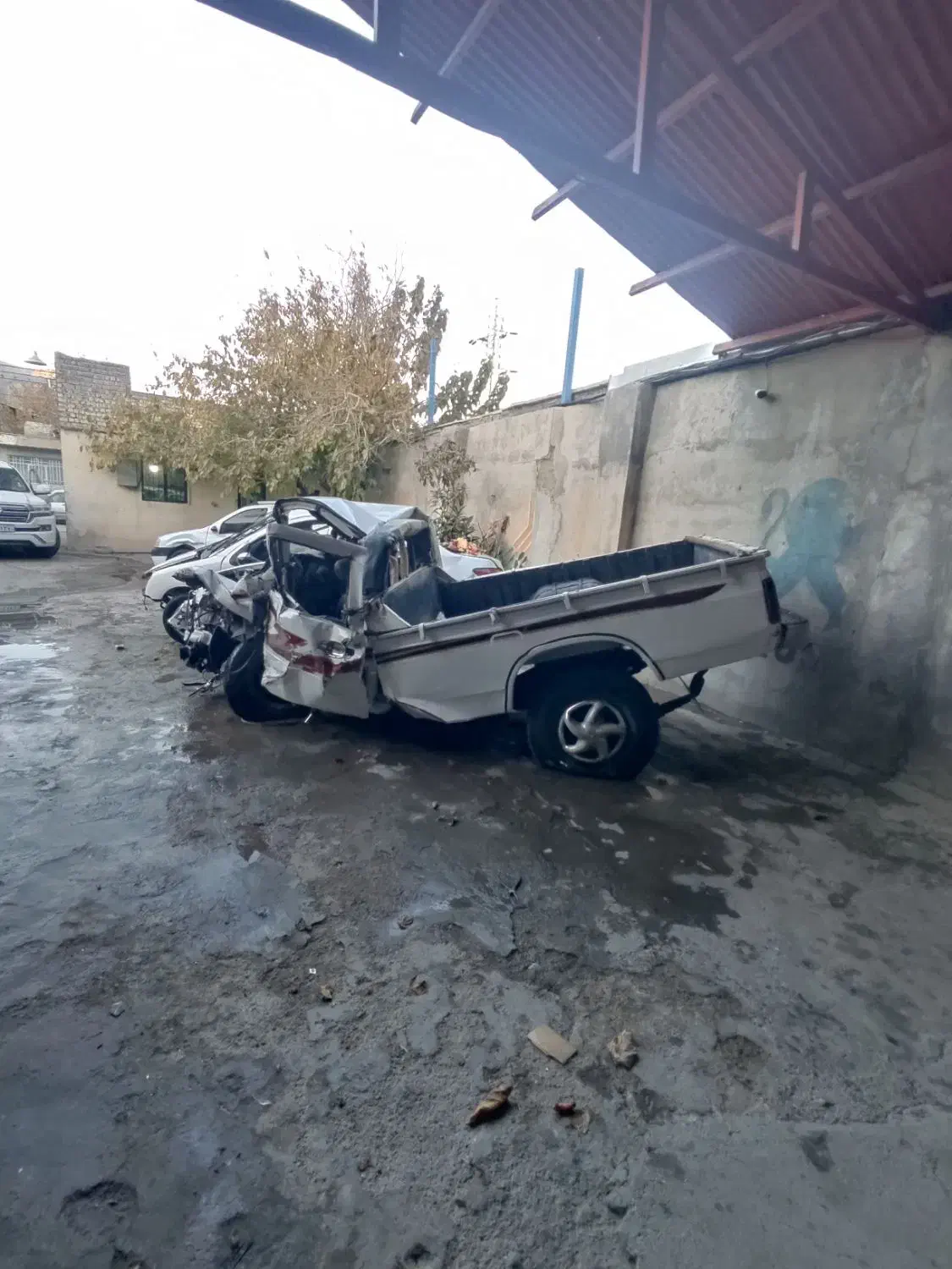 تصادفی نیسان پادرا مدل 1400|خودرو سواری و وانت|شیراز, محمدیه|دیوار