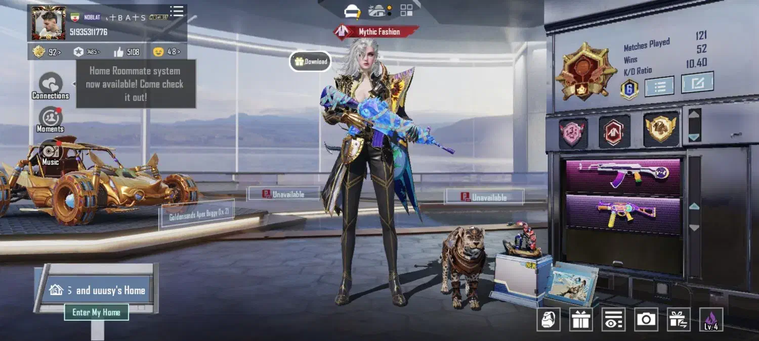 اکانت پابجی موبایل|کنسول، بازی ویدئویی و آنلاین|اهواز, کیانپارس |دیوار