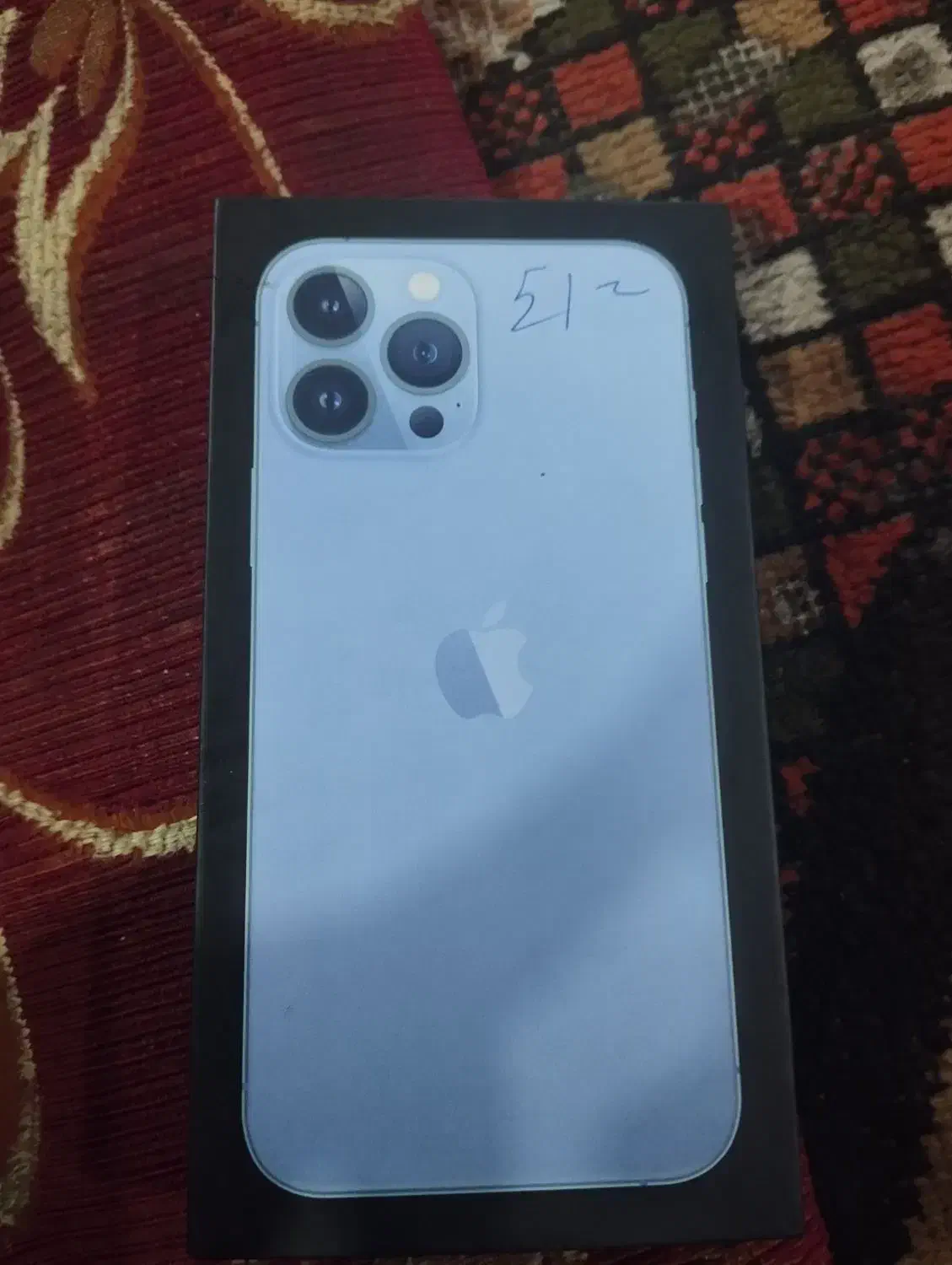 اپل iPhone 13 Pro Max با حافظهٔ ۵۱۲ گیگابایت|موبایل|اهواز, کوی علوی|دیوار