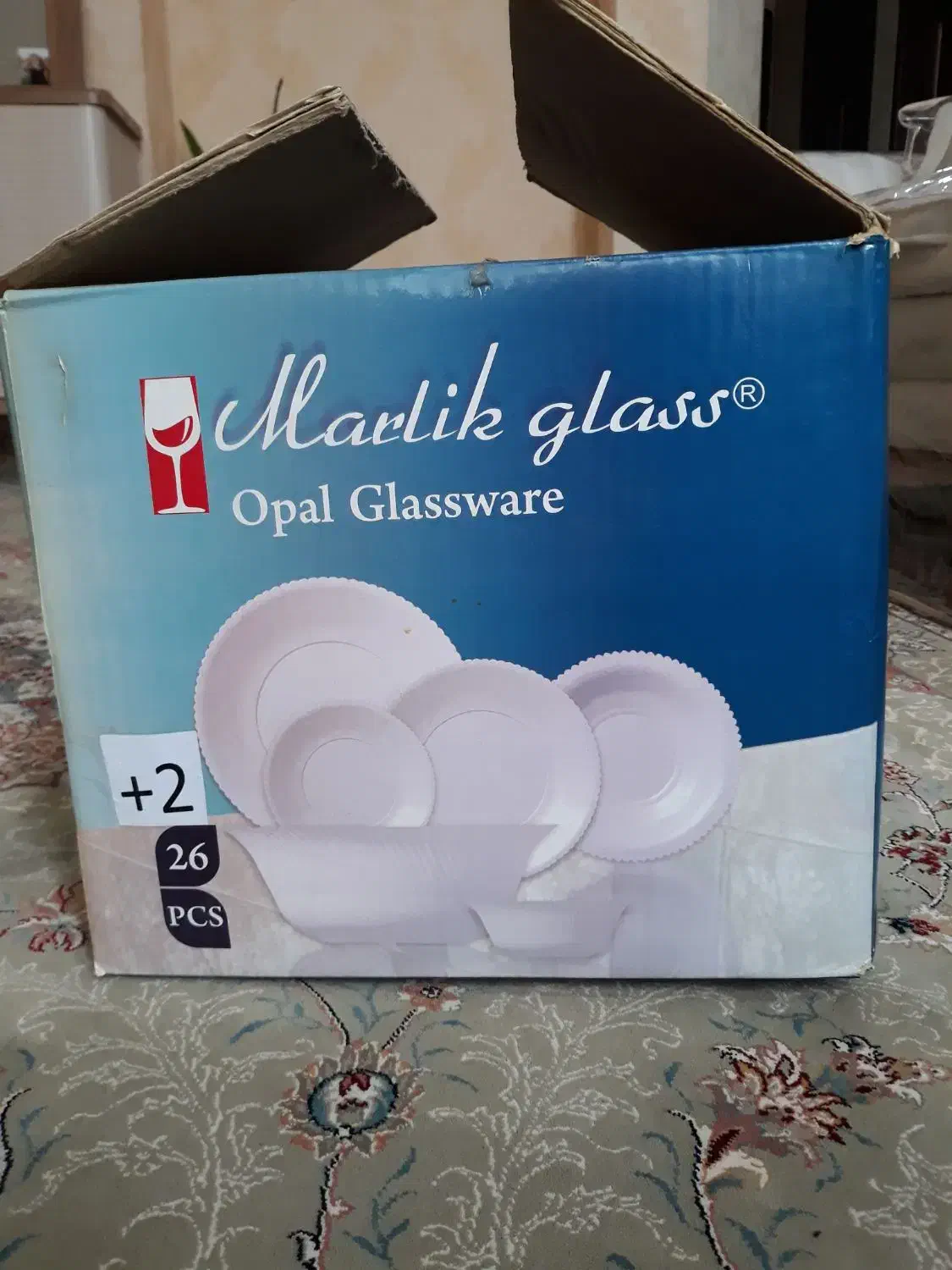 فروش سرویس ۲۸ تیکه ارکوپال اصل،اک بدلیل جابجایی|ظروف سرو و پذیرایی|آبدانان, |دیوار