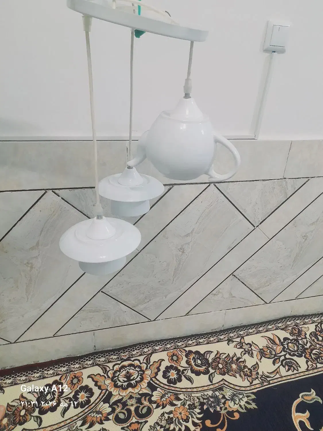 لوستر|لوستر و چراغ آویز|بروجن, |دیوار