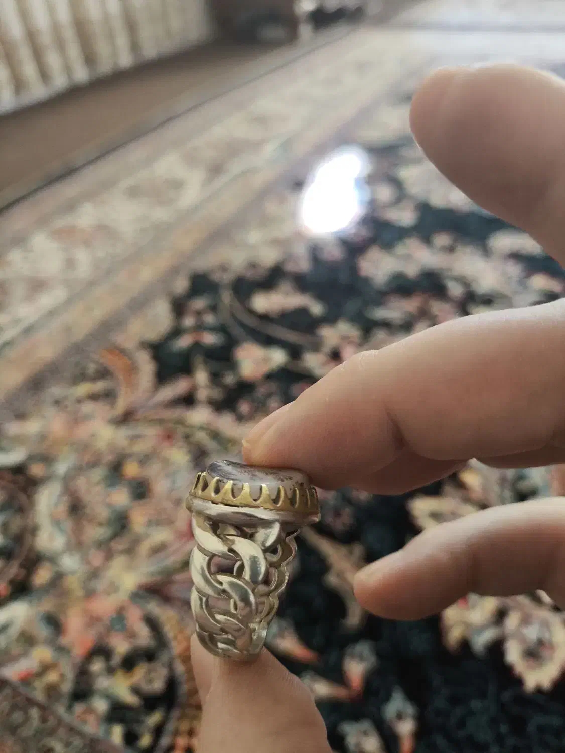 انگشتر نقره شجر|جواهرات|کلیائی, |دیوار