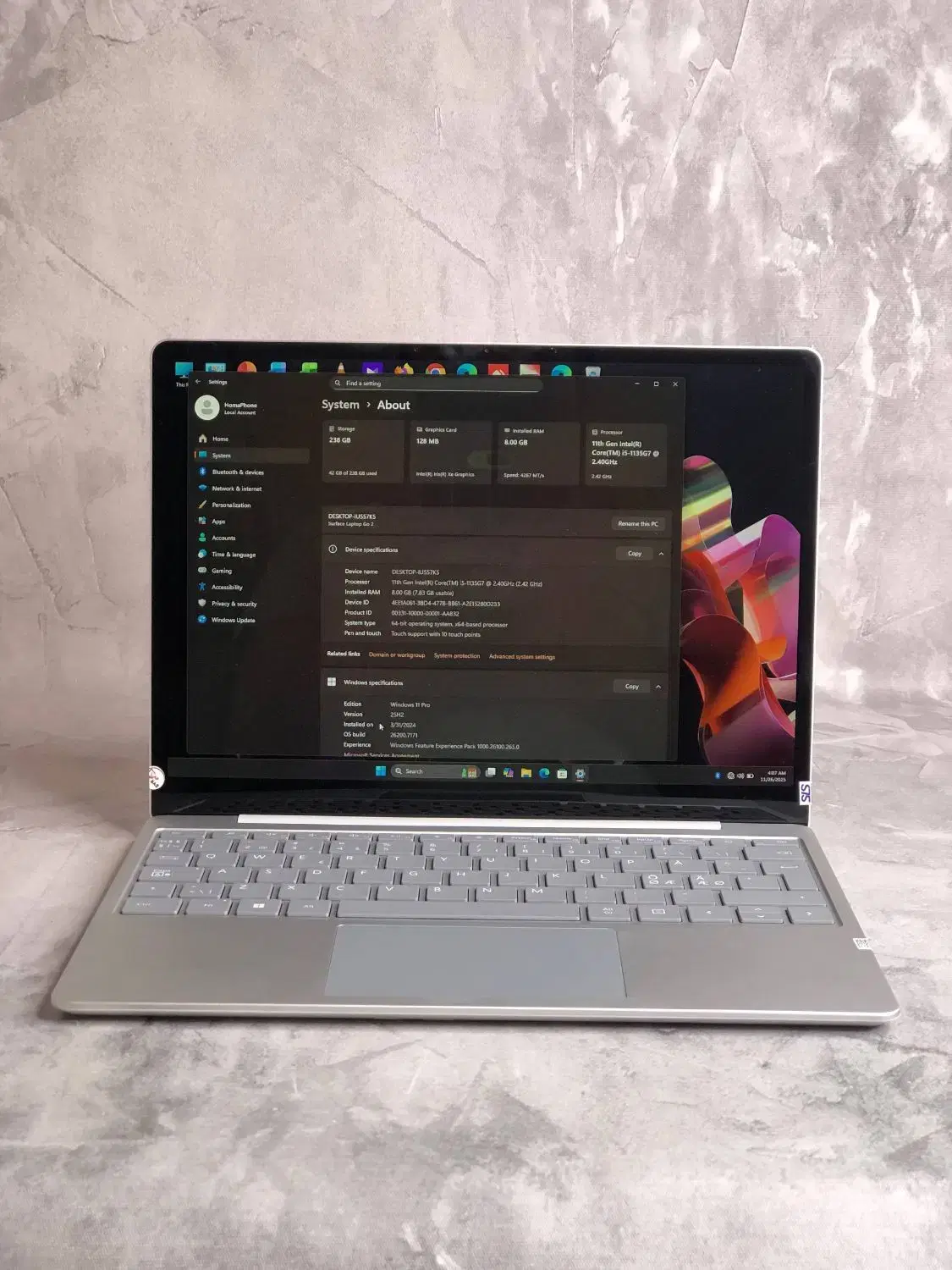 Surface Laptop Go2|رایانه همراه|خرم‌آباد, |دیوار