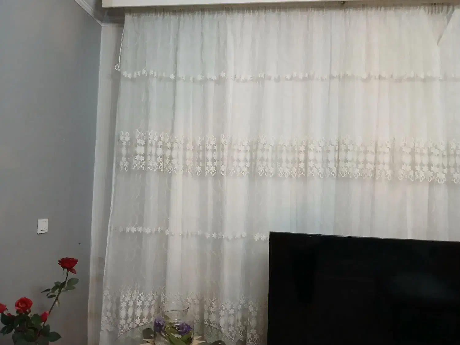 پرده تور گیپور|پرده، رانر، رومیزی|تهران, ابوذر|دیوار