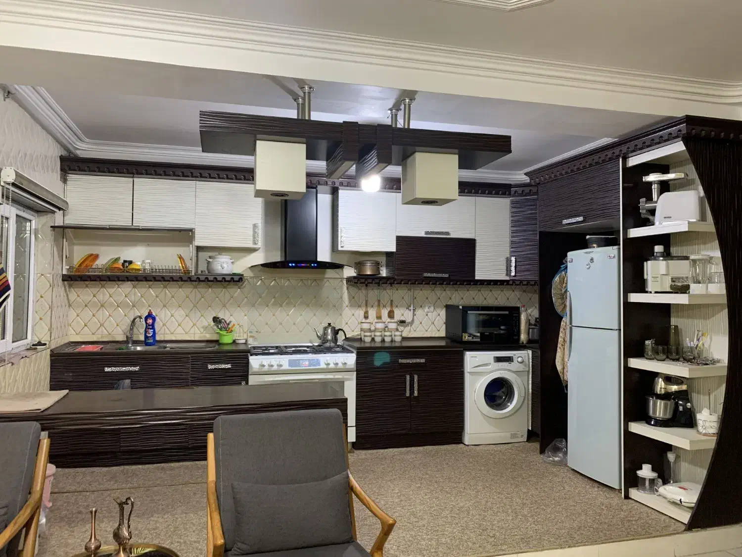 کابینت به همراه هود و سینک|هود|علیآباد کتول, |دیوار