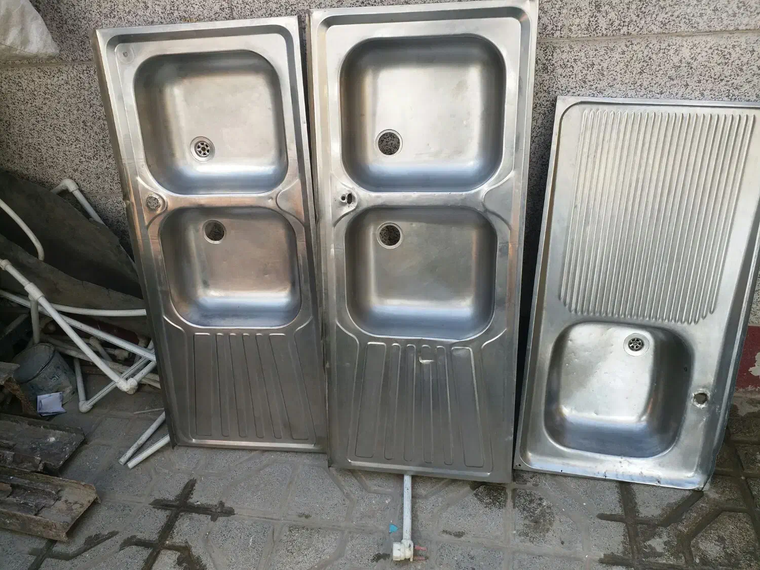 سه عدد سینک|لوازم سرویس بهداشتی|مشهد, رسالت|دیوار