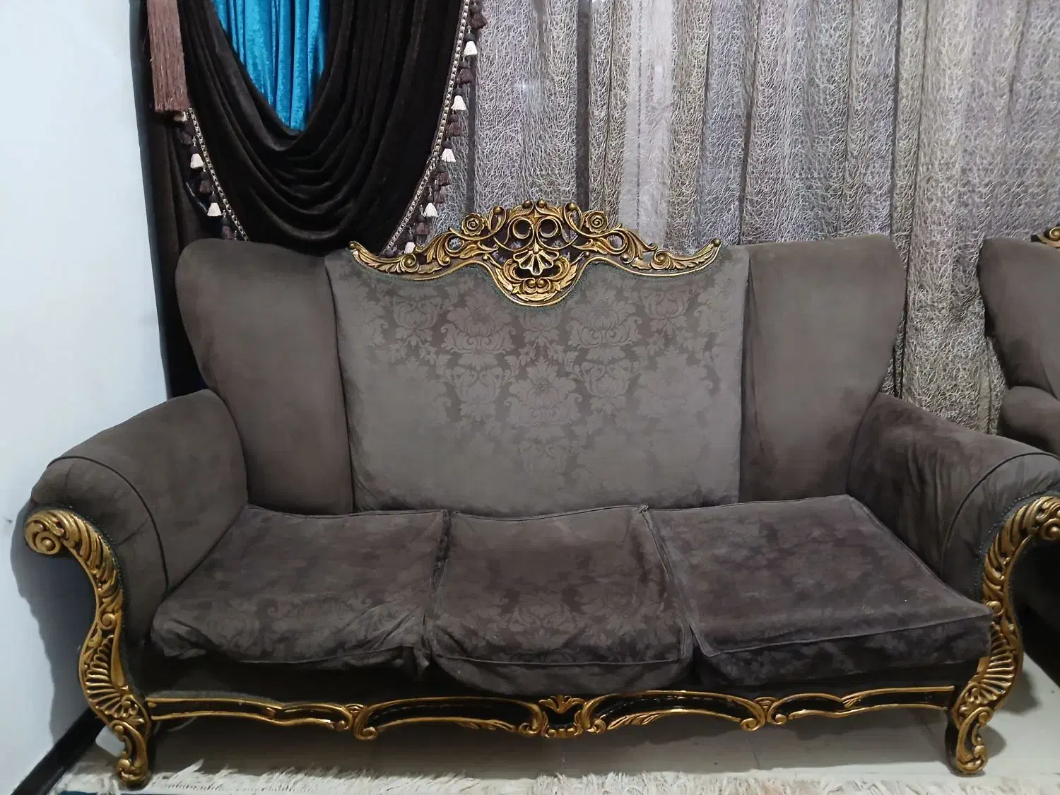 مبل هفت نفره کارکرده|مبلمان خانگی و میز عسلی|پردیس, فاز ۳|دیوار