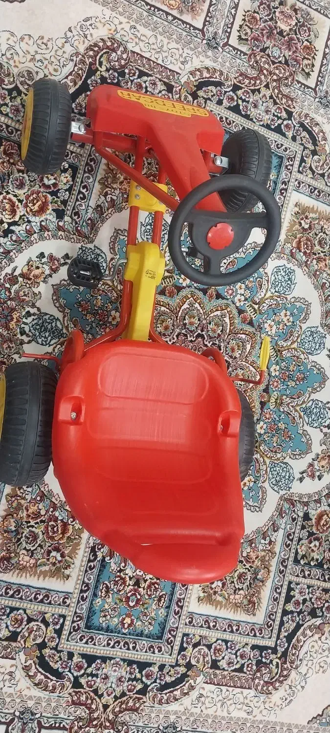 ماشین چهارچرخ پدال دار|اسباببازی|قائن, |دیوار