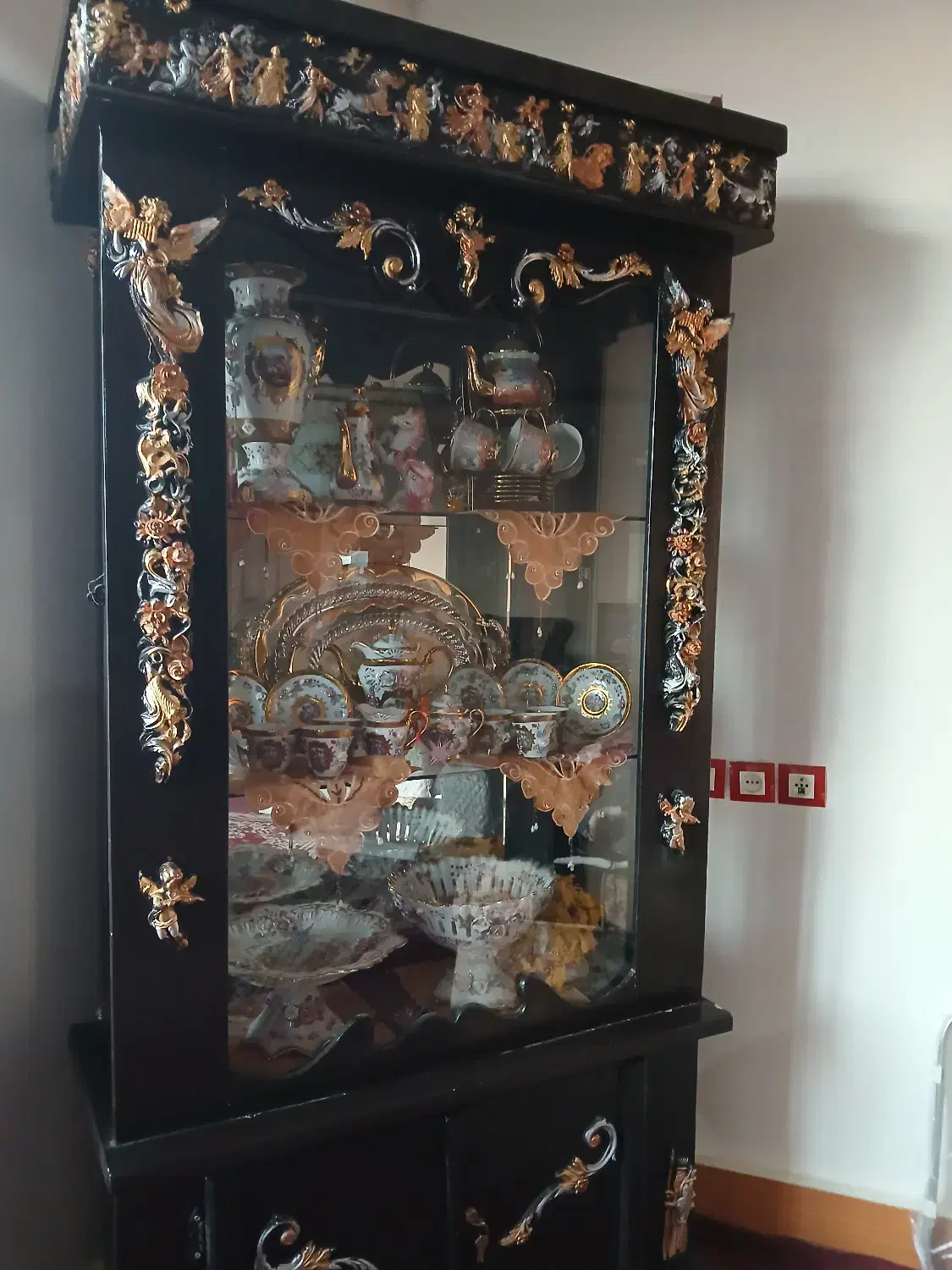 بوفه|بوفه، ویترین، کنسول|فیروزآباد (آذربایجان), |دیوار