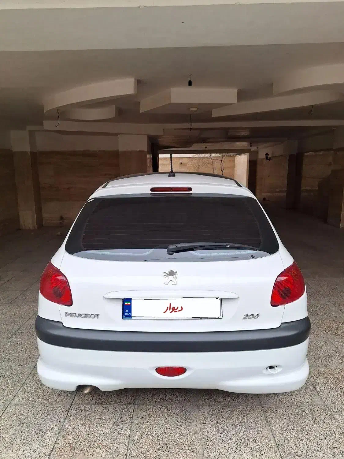 پژو ۲۰۶ تیپ ۳ پانوراما سقف شیشه‌ای|خودرو سواری و وانت|اندیشه, شهرک مریم|دیوار