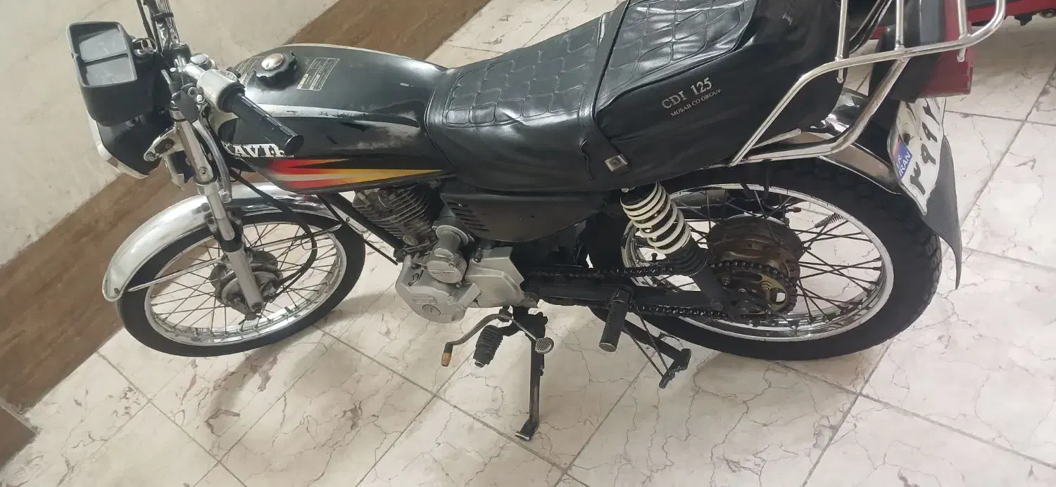 هندا ۱۲۵ استارتی شرکت کویرر|موتورسیکلت|تهران, نعمتآباد|دیوار