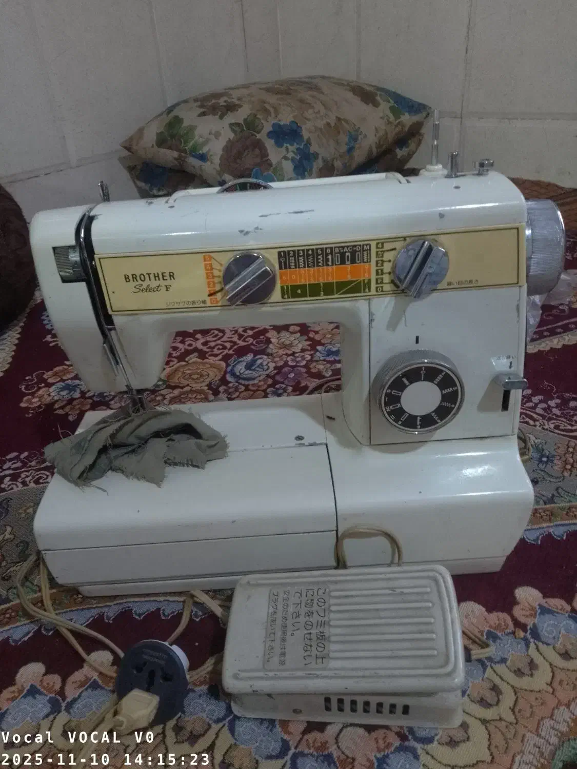 چرخ خیاطی ژاپنی مارک برادر|چرخ خیاطی و ریسندگی|سیب و سوران, |دیوار