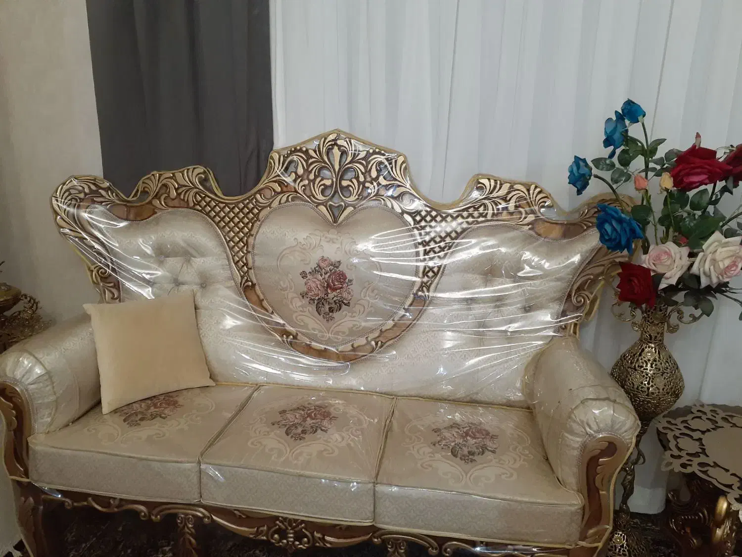 مبل 7 نفره|مبلمان خانگی و میز عسلی|کبودرآهنگ, |دیوار