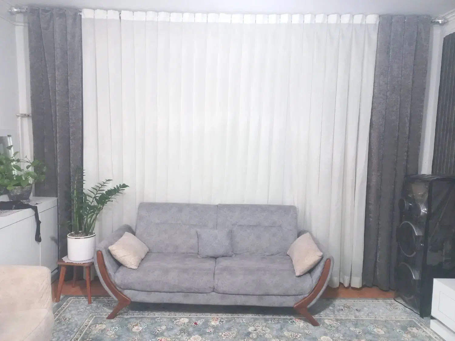 پرده حریر شاین والان توسی|پرده، رانر، رومیزی|قدس, شهرقدس|دیوار