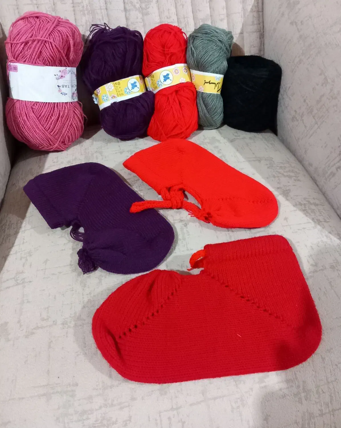 پاپوش  بافت ماشینی زنانه|لباس|پرند, فاز ۵|دیوار