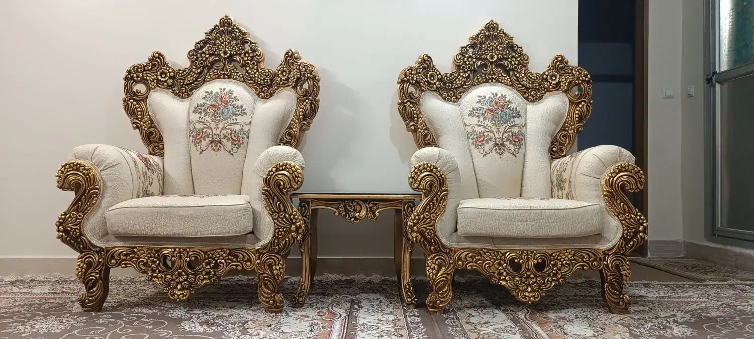 مبل سلطنتی|مبلمان خانگی و میز عسلی|بیرجند, |دیوار