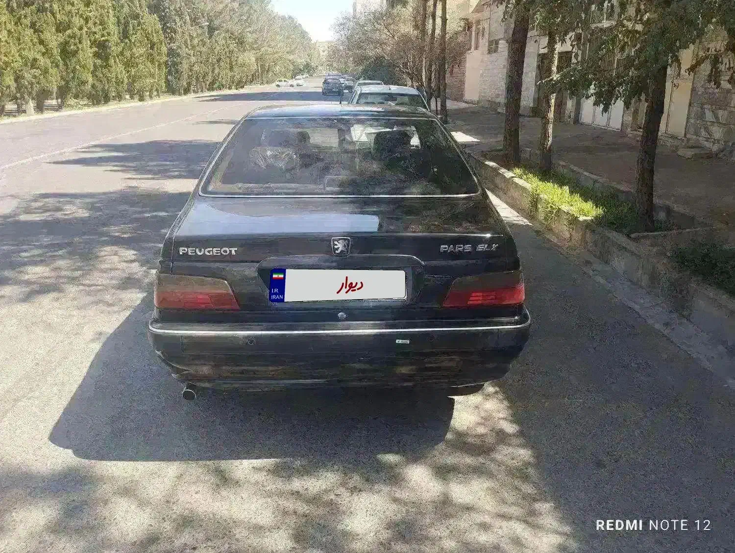 پژو پارس 1401 سفارشی (مشکی)|خودرو سواری و وانت|بیرجند, |دیوار