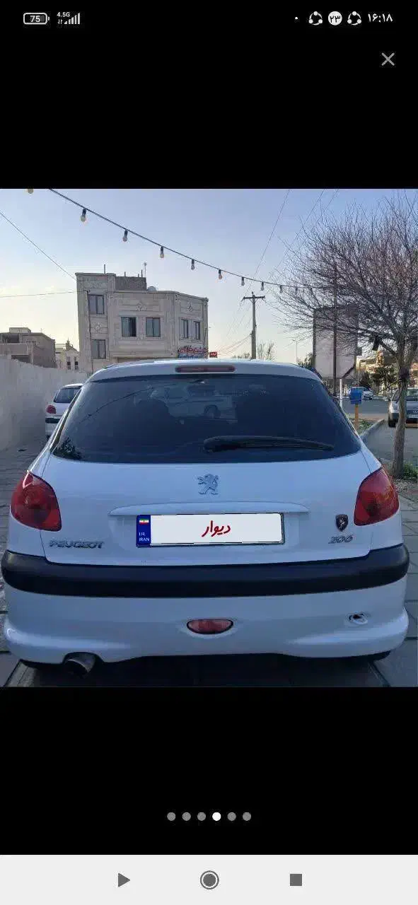 ۲۰۶ تیپ ۳ مدل ۱۴۰۰|خودرو سواری و وانت|یزد, |دیوار