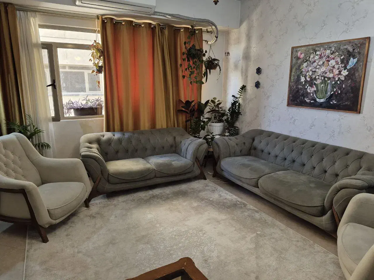 مبل راحتی ۷ نفره|مبلمان خانگی و میز عسلی|تهران, شهرک آتی شهر|دیوار