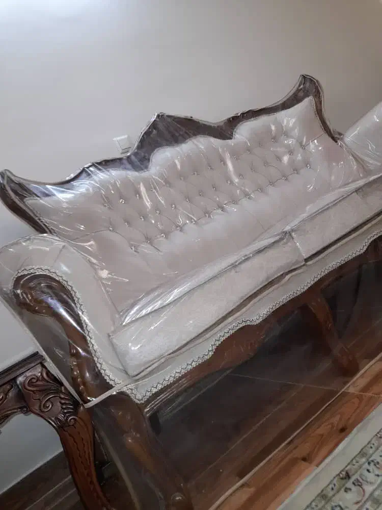 مبلمان استیل ۹ نفره|مبلمان خانگی و میز عسلی|کرج, حصارک بالا|دیوار