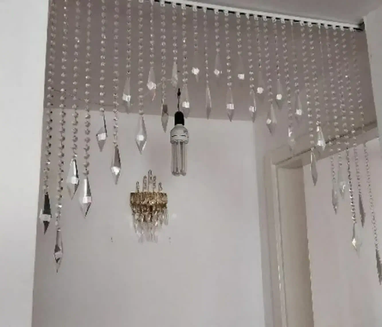 سفارش پرده آویز کریستال و لوازم|پرده، رانر، رومیزی|پرند, فاز ۶|دیوار