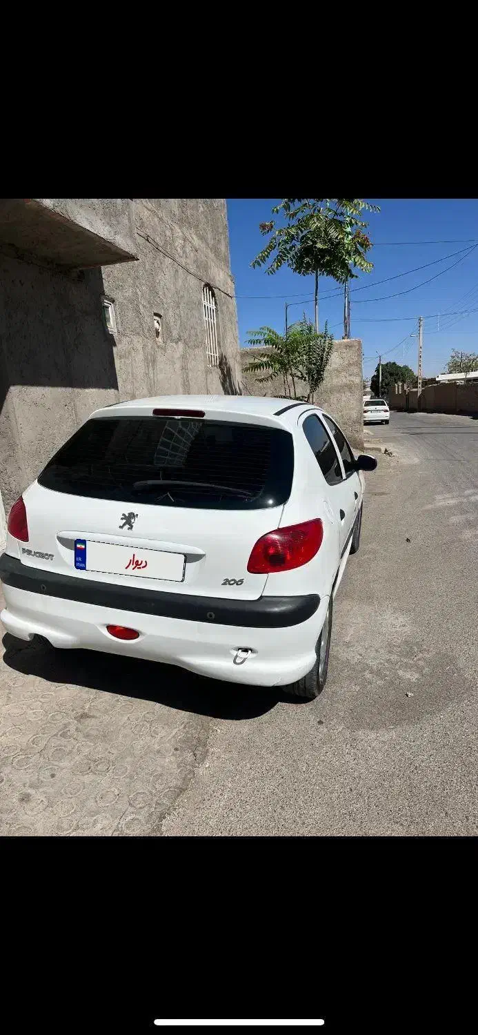 ۲۰۶ تیپ ۵ مدل ۹۶|خودرو سواری و وانت|ماهان, |دیوار