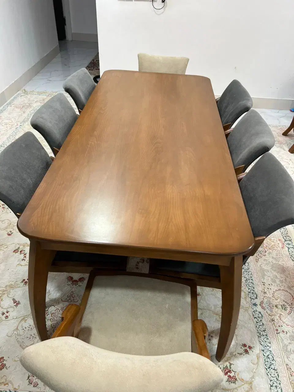 فروش میز نهار خوری رودان|میز و صندلی غذاخوری|رودان, |دیوار