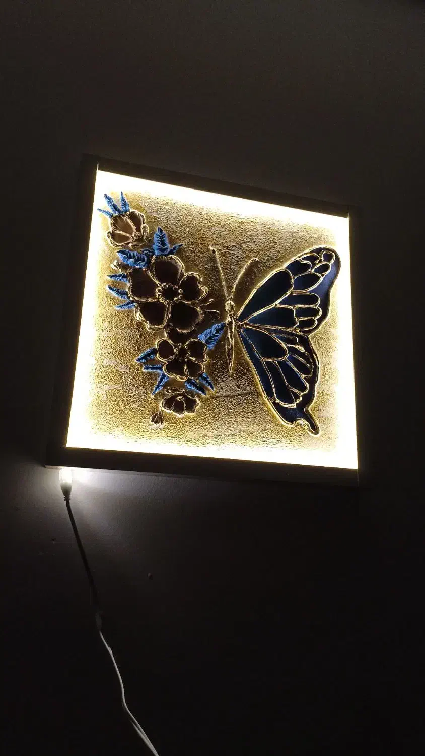 تابلو تکسچر ،شب خواب|صنایع دستی و سایر لوازم تزئینی|سیراف, |دیوار