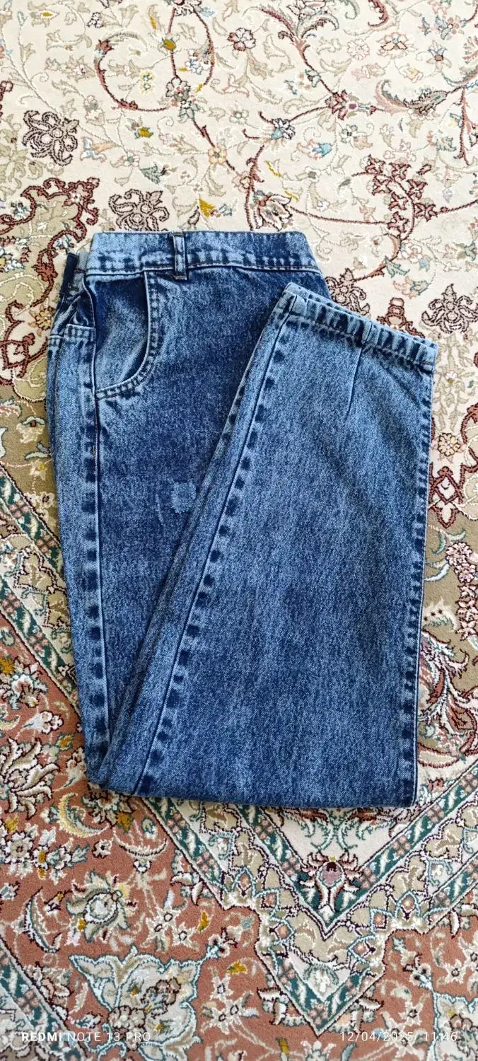 شلوار لی مام زنانه|لباس|مرند, |دیوار