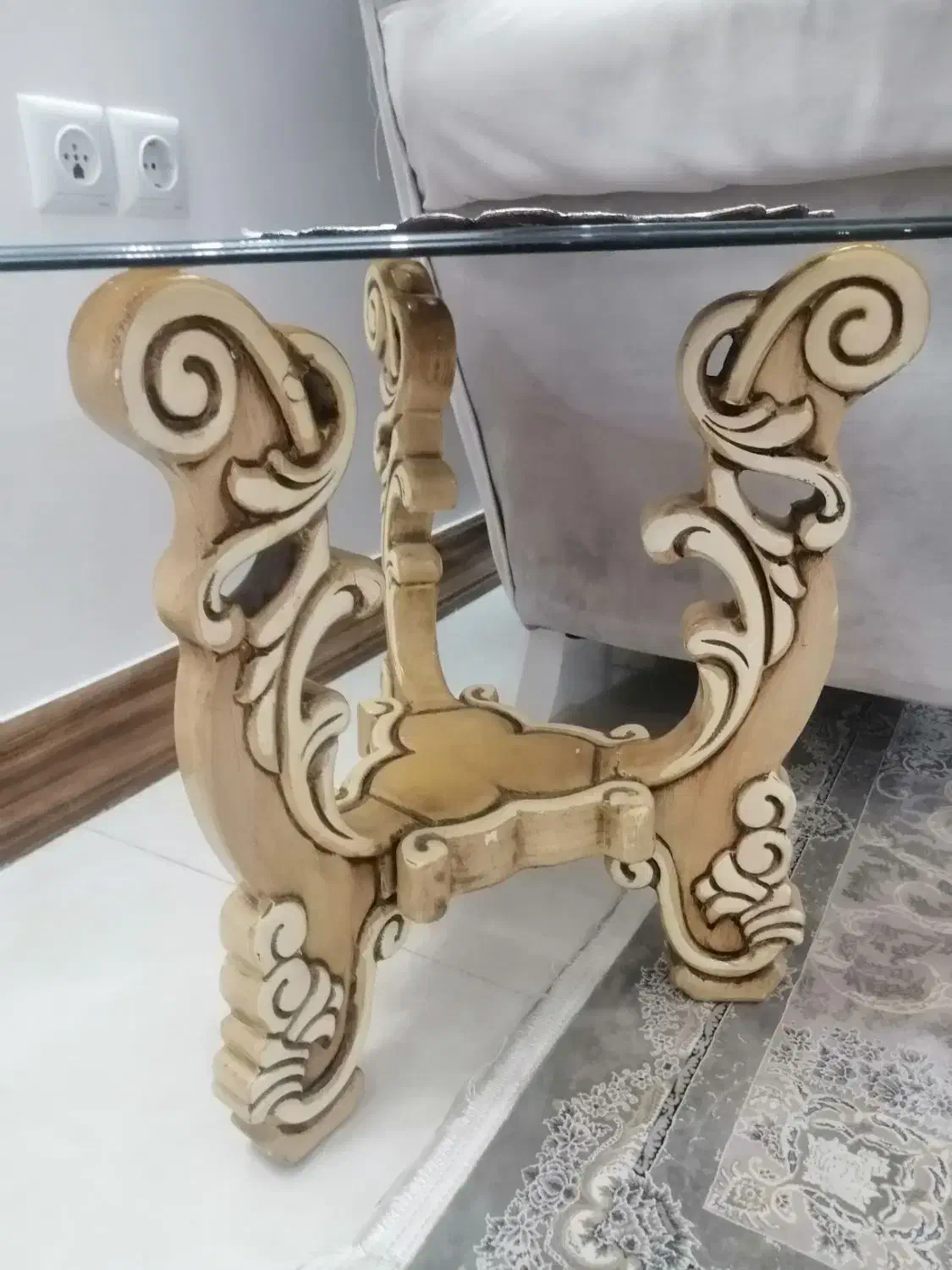 میز جلومبلی عسلی|مبلمان خانگی و میز عسلی|قم, شهرک سازمان آب|دیوار