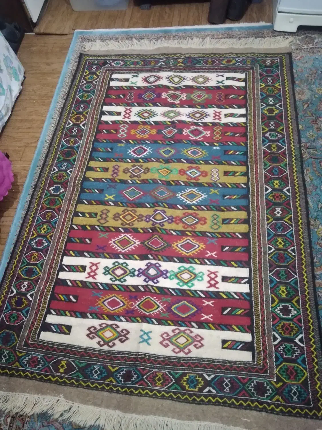 سلام کلیم دست بافت|گلیم، جاجیم، گبه|فردیس, خیام شرقی|دیوار