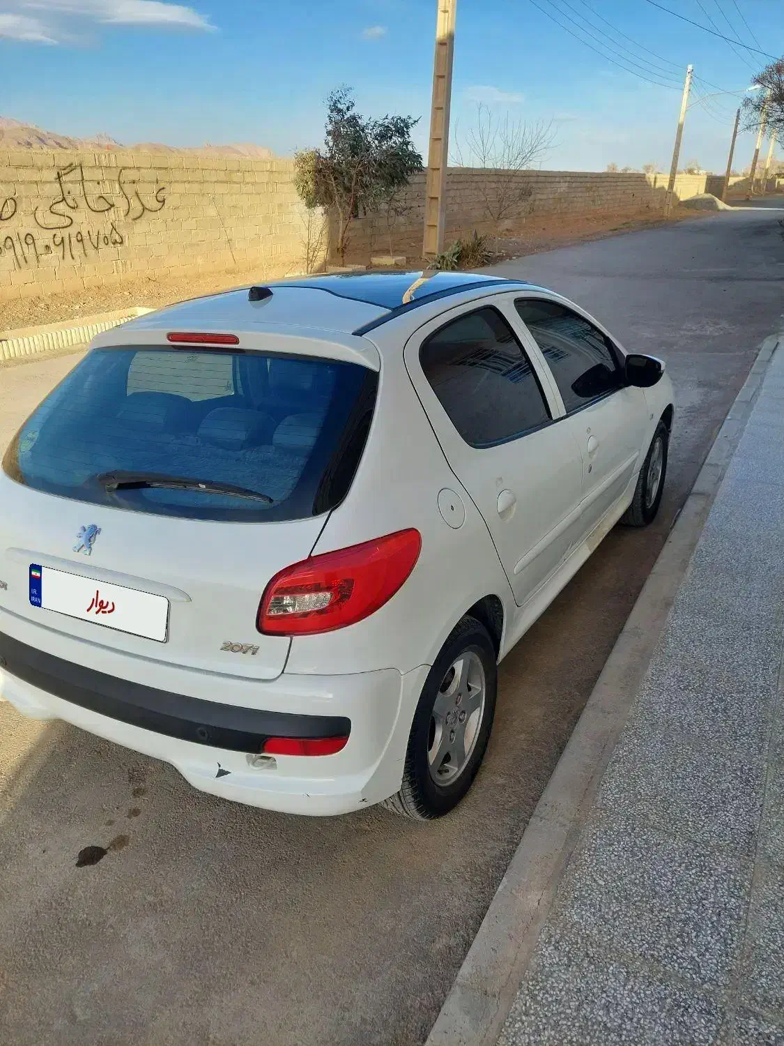پژو ۲۰۷ پاناما|خودرو سواری و وانت|نجف‌آباد, امام خمینی|دیوار