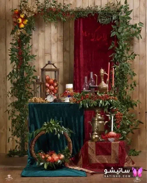 دیزاین یلدایی با گل ارایی و بادکنک آرایی|خدمات پذیرایی، مراسم|مشهد, جاهد شهر|دیوار