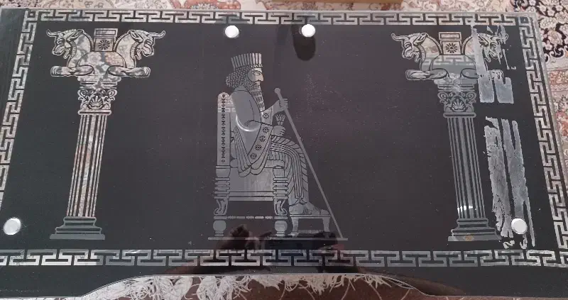 میز تلویزیون شیشه ای|میز تلویزیون|مبارکه, |دیوار