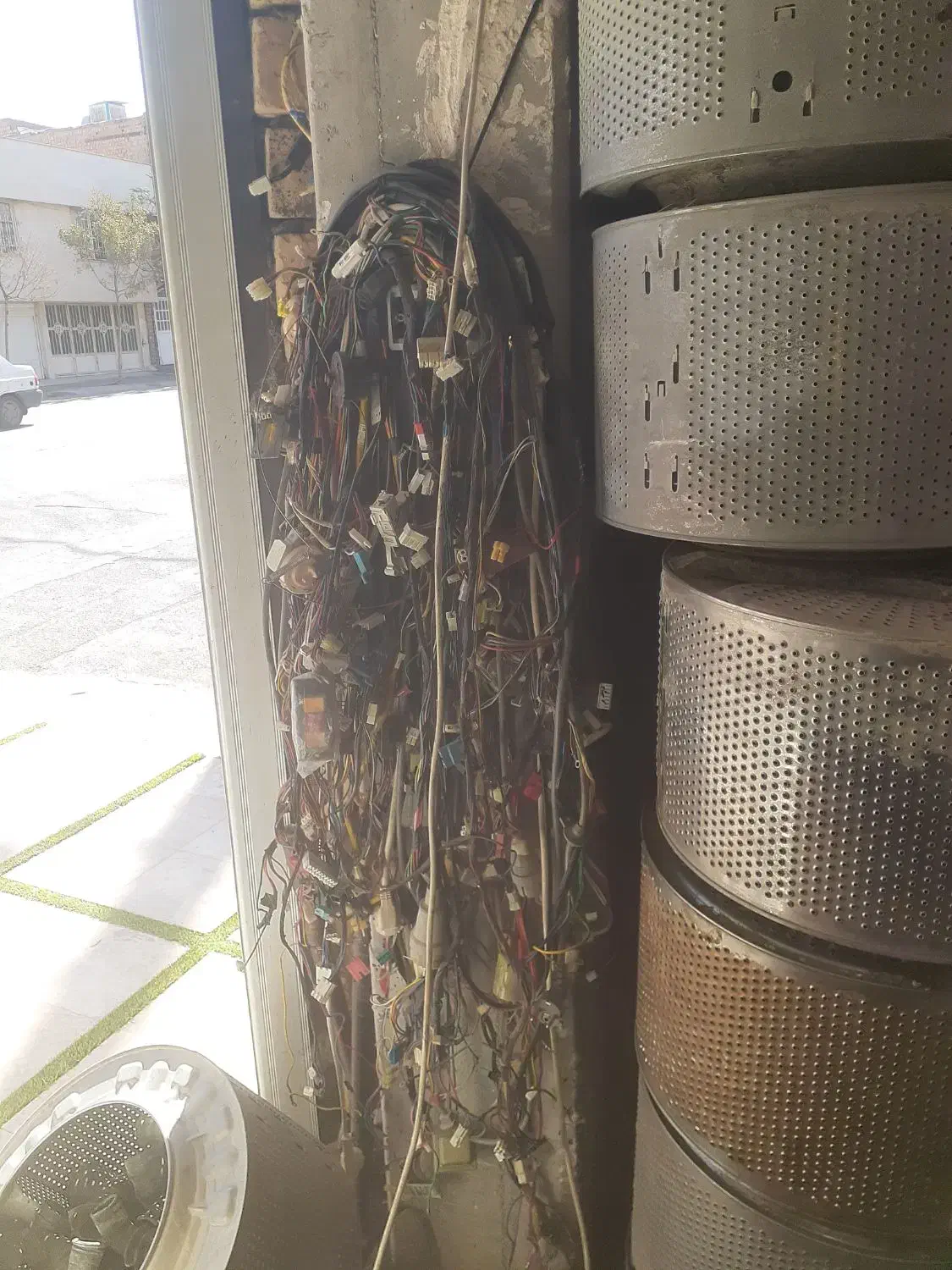 سیم کشی لباسشویی و همه چیز لباسشویی|ماشین لباسشویی و خشککن لباس|قم, قلعه کامکار|دیوار