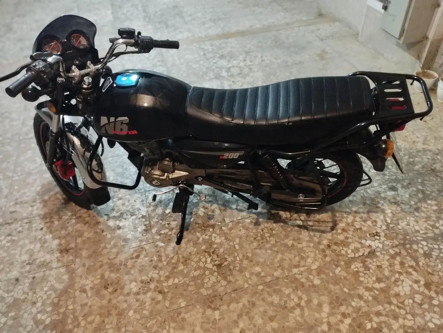 موتور 200 n6 معاوضه با ماشین روا هم دارم|موتورسیکلت|خرم‌آباد, |دیوار
