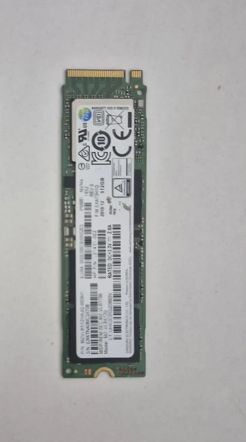 SSD Samsung PM981 512GB NVMe|قطعات و لوازم جانبی رایانه|قزوین, |دیوار