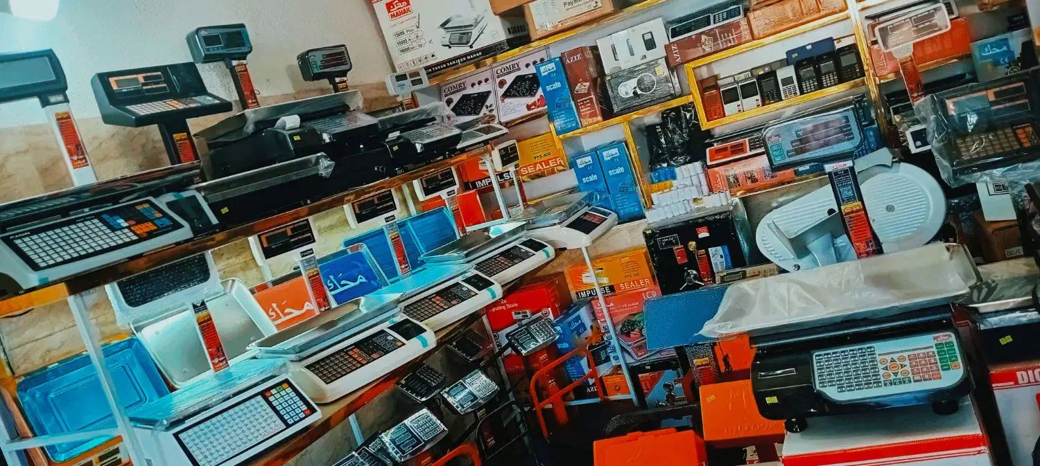 پوز سیم کارتی es600 ترازو صندوق|فروشگاه و مغازه|کوچصفهان, |دیوار