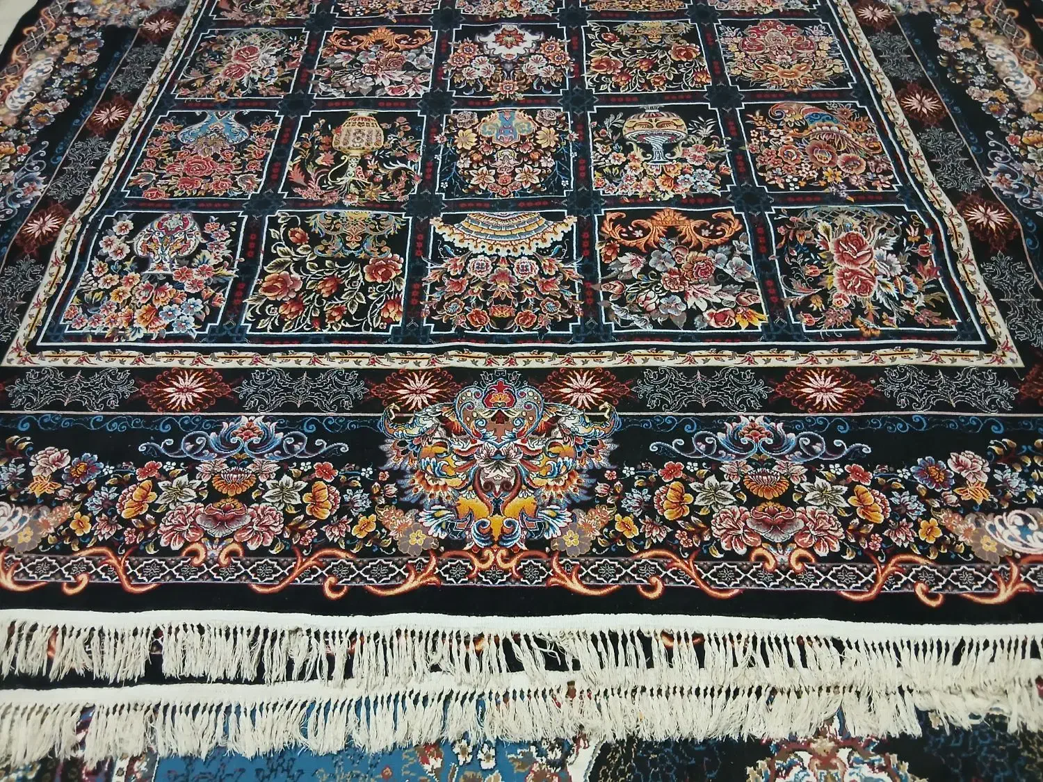 فرش ۳در۴ جفت باهم|فرش|بجنورد, |دیوار