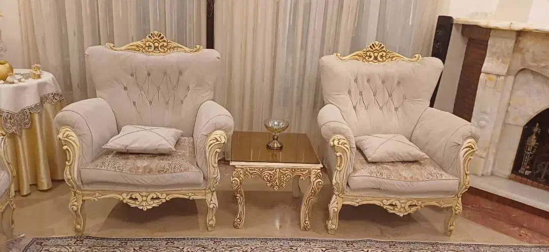 مبل استیل ۷ نفره|مبلمان خانگی و میز عسلی|تهران, اختیاریه|دیوار
