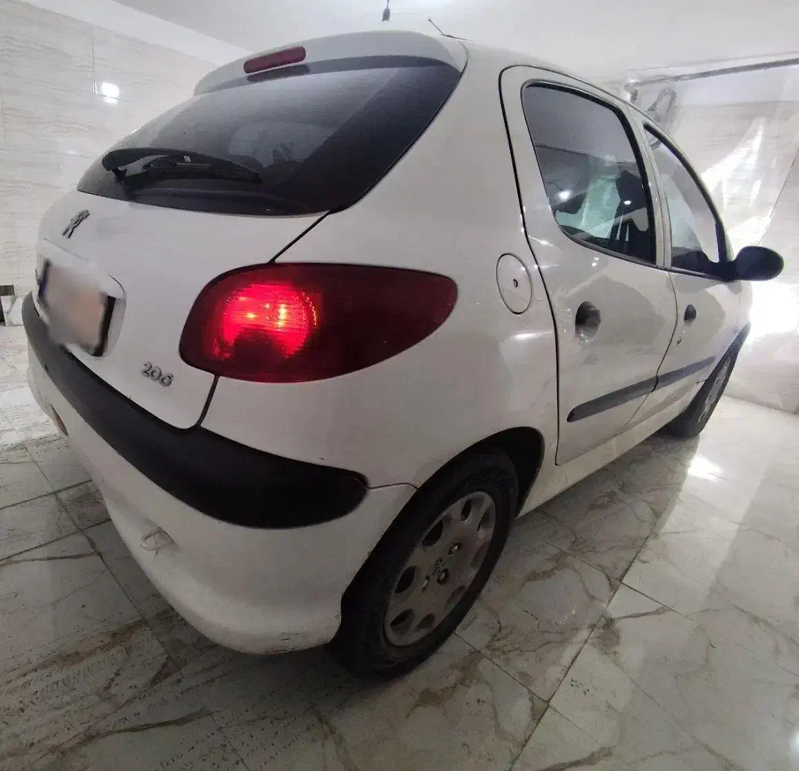 ماشین۲۰۶سفیدمدل ۹۹تیپtu3|خودرو سواری و وانت|رباط‌کریم, رباط‌کریم|دیوار