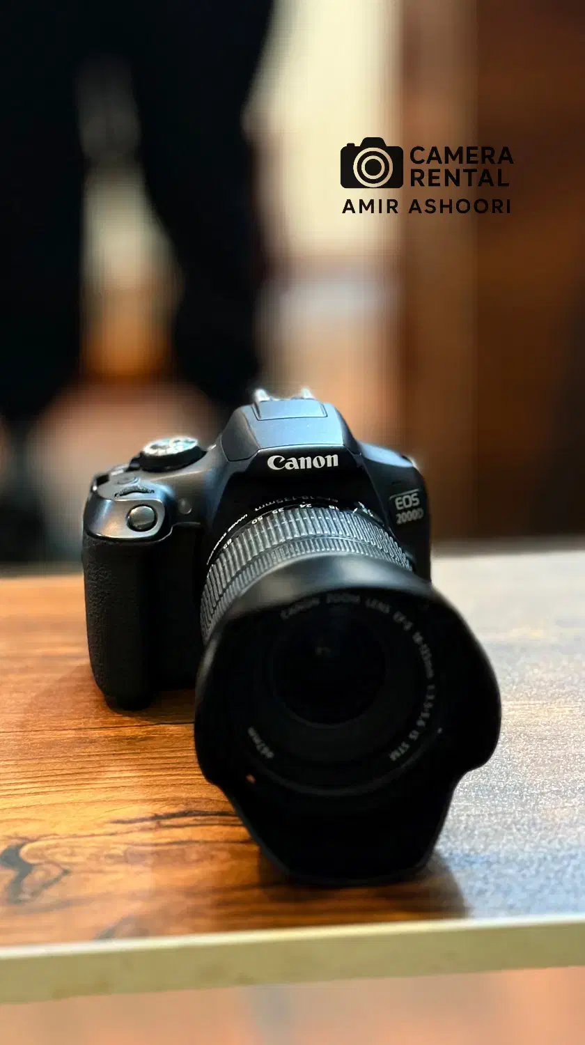 دوربین Canon 2000D ب همراه لنز 18-55 و 18-135|دوربین عکاسی و فیلمبرداری|رشت, دیانتی|دیوار