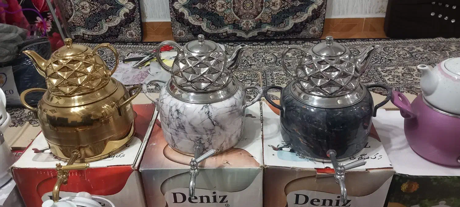 قوری کتری سنگی شیردار|قوری، کتری، قهوهساز دستی|رشت, شهرک شهید مفتح|دیوار