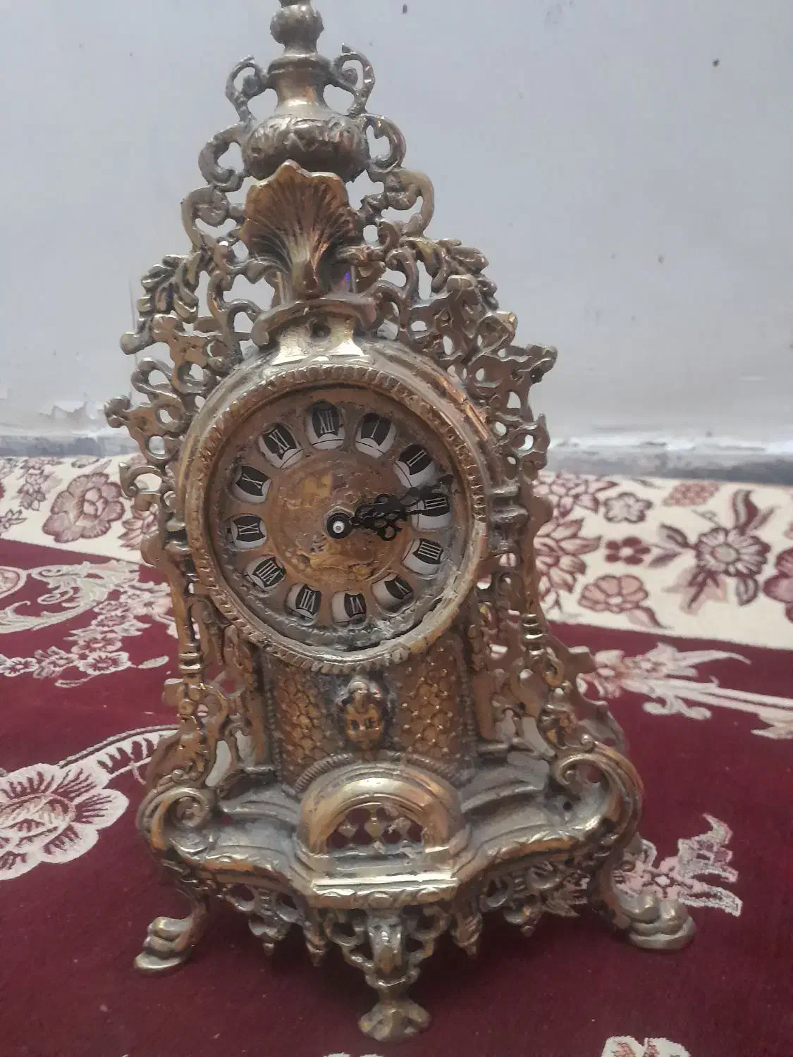 ساعت روی میز ی برنز|ساعت دیواری و تزئینی|تبریز, |دیوار