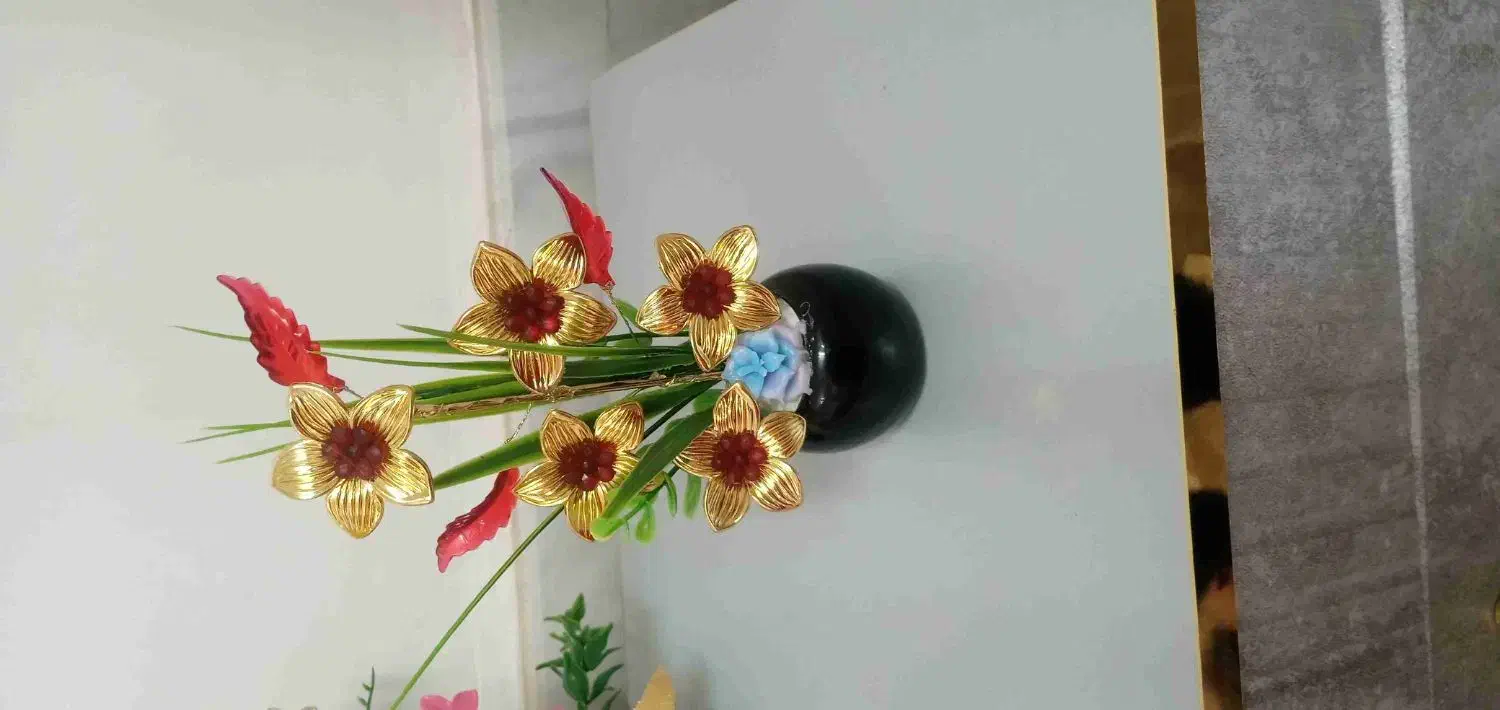 ساخت انواع گل کریستال|صنایع دستی و سایر لوازم تزئینی|قم, شهرک امام حسن|دیوار