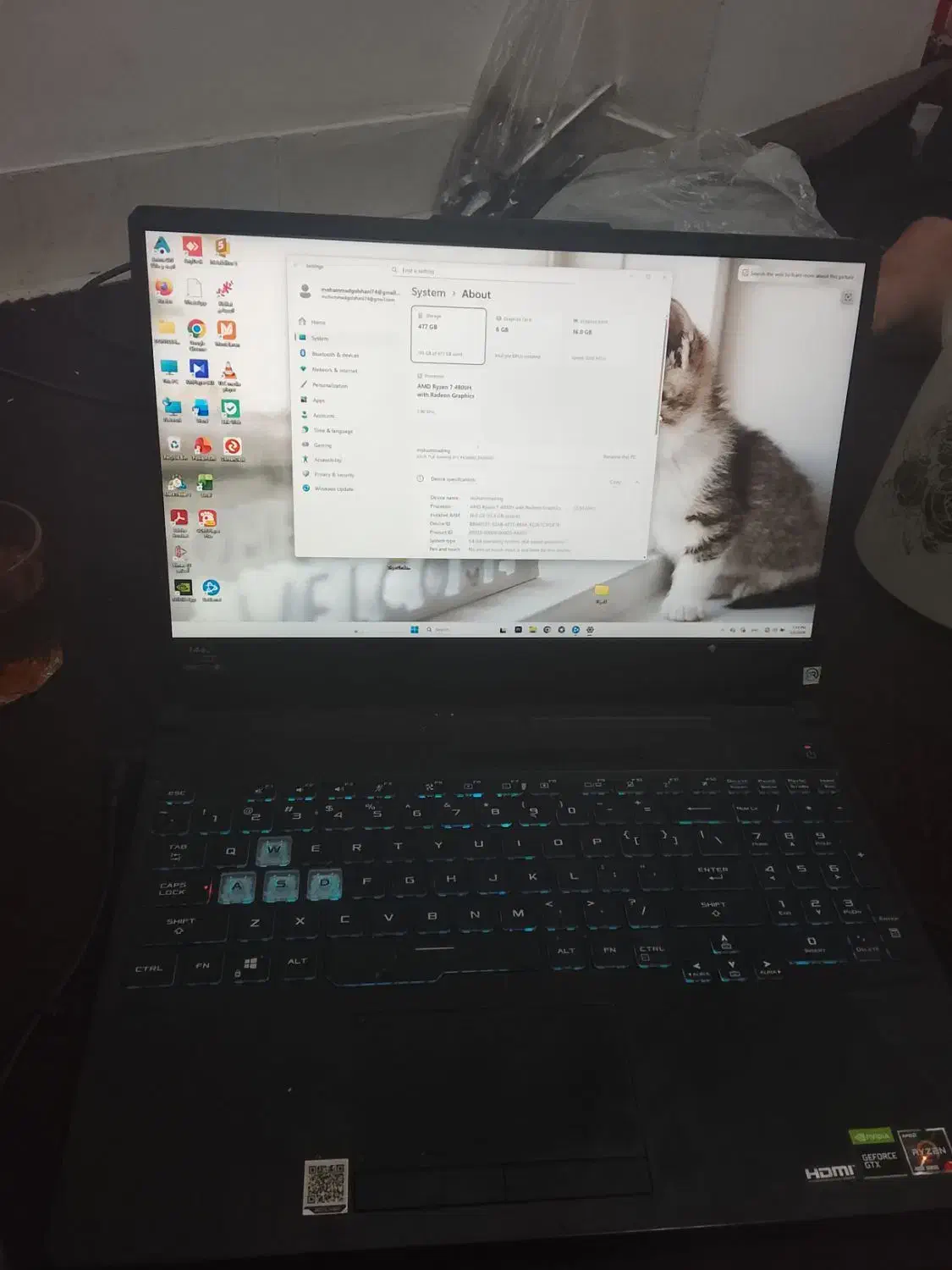 لبتاپ Asus tuf gaming|رایانه همراه|بندرعباس, |دیوار