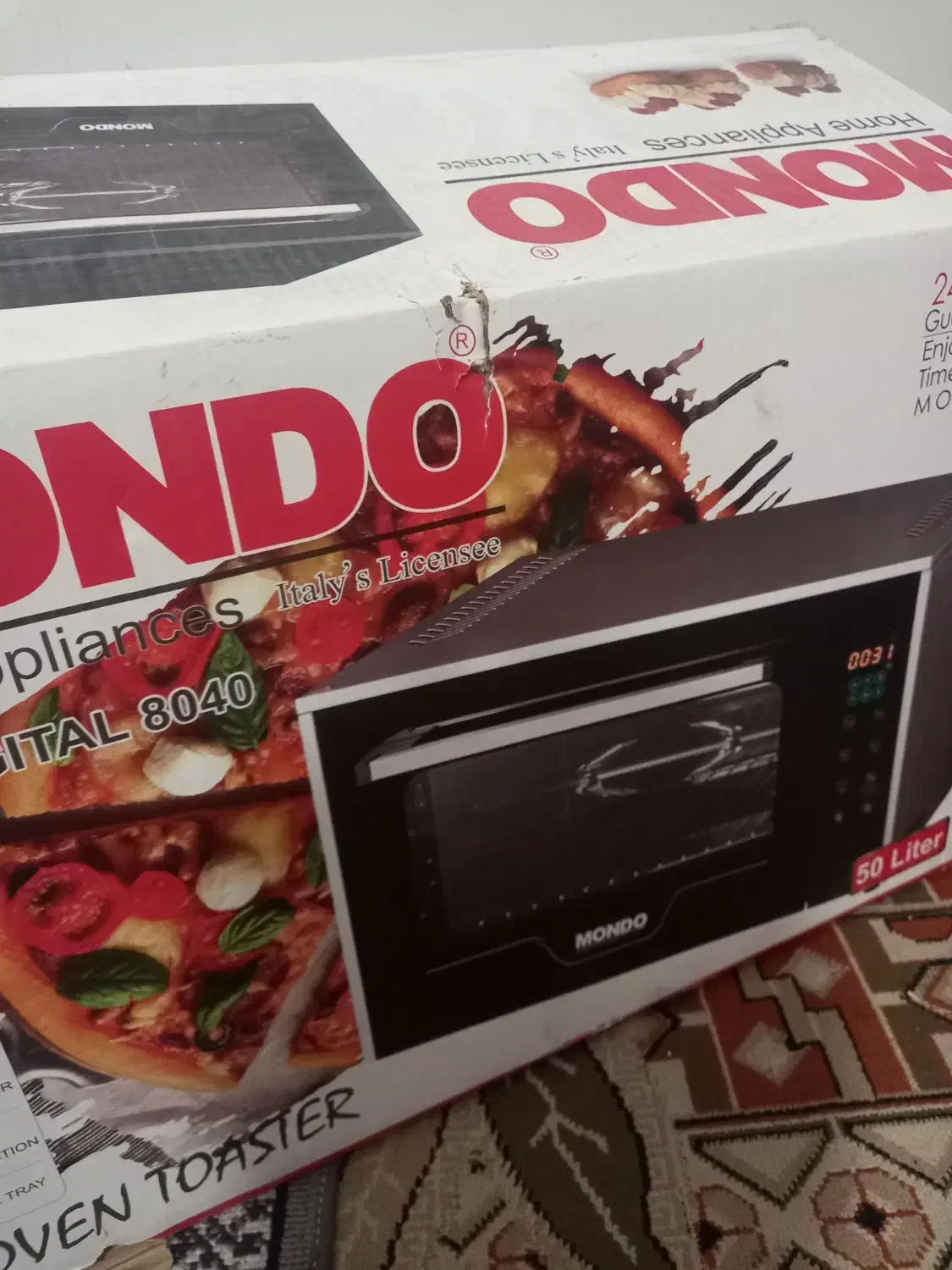 اون توستر موندو ۸۰۴۰ اکبند|اجاق گاز و لوازم برقی پختوپز|قم, قم نو|دیوار