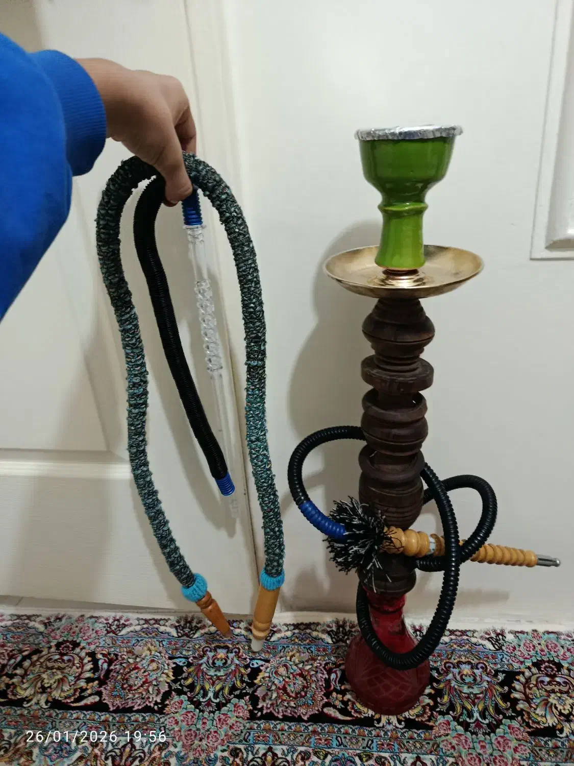 دو عدد قلیان|صنایع دستی و سایر لوازم تزئینی|تهران, شادآباد|دیوار